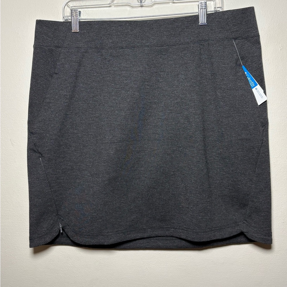 Columbia Women’s Outdoor Ponte Classic Gray Skirt Active Fit Size XL